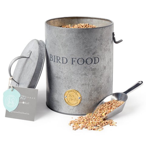 Sophie Conran Bird Food Tin — Burgon & Ball — Petalby