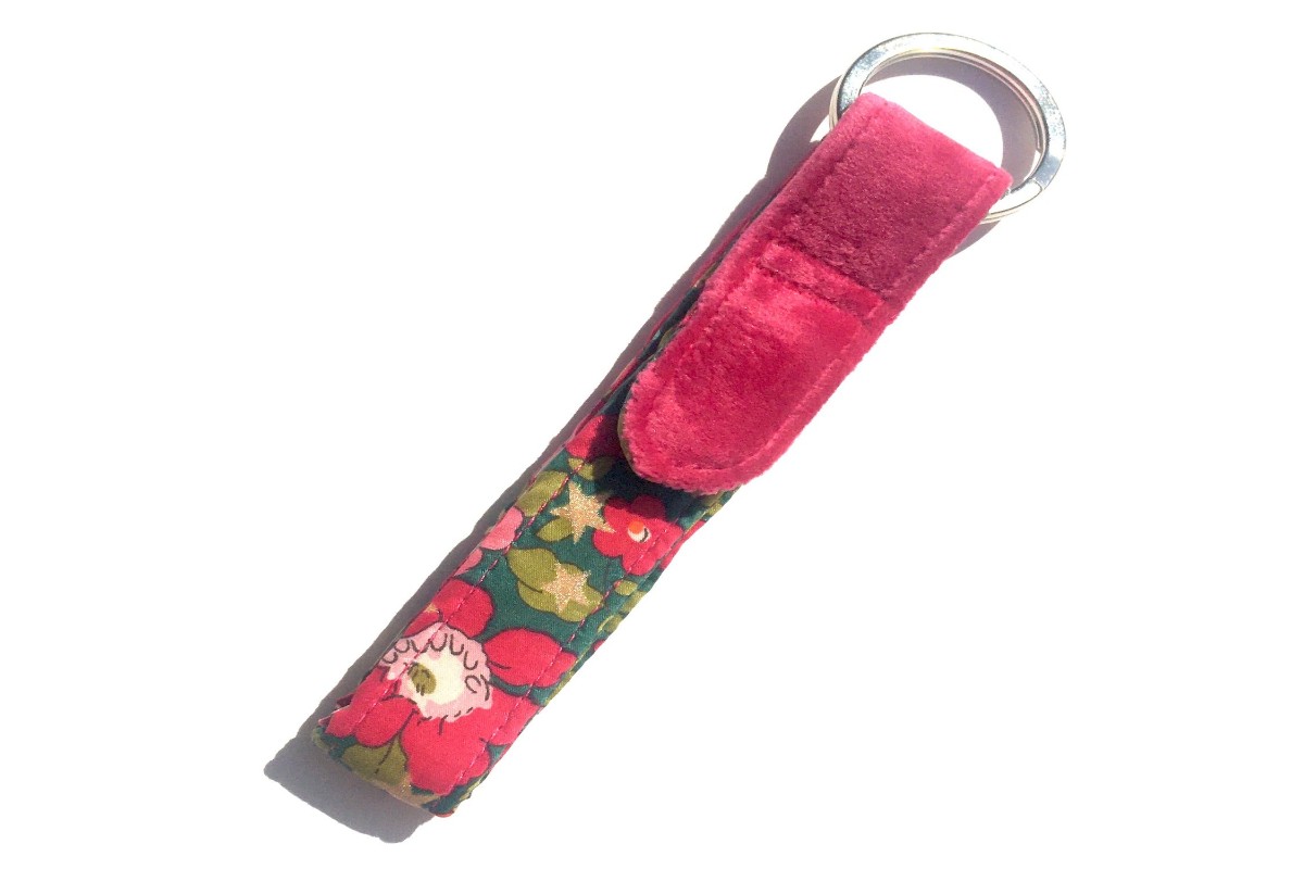 Betsy Star Liberty Print Keyring — BlossomCo — Petalby