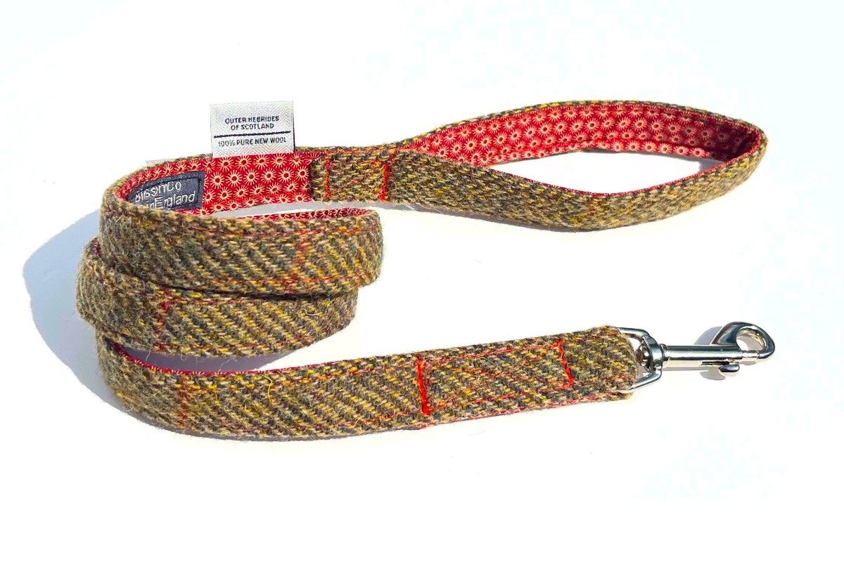 Ensay Harris Tweed Dog Lead — BlossomCo — Petalby