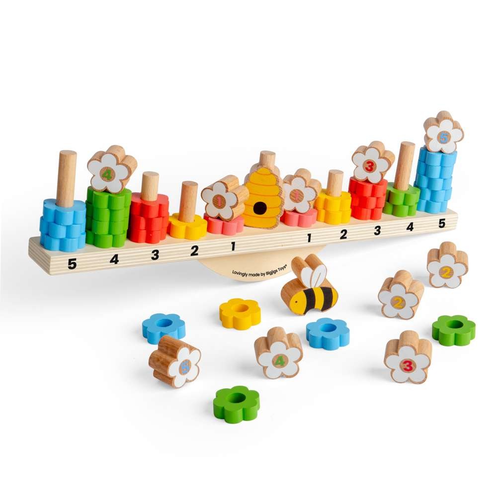 Bee Balanced Balancing Game — Bigjigs Toys — Petalby