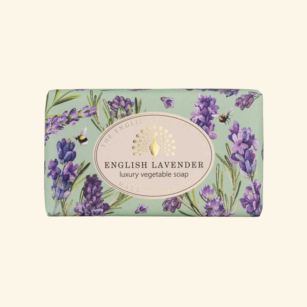 Heritage English Lavender Soap, 190g — The English Soap Company — Petalby