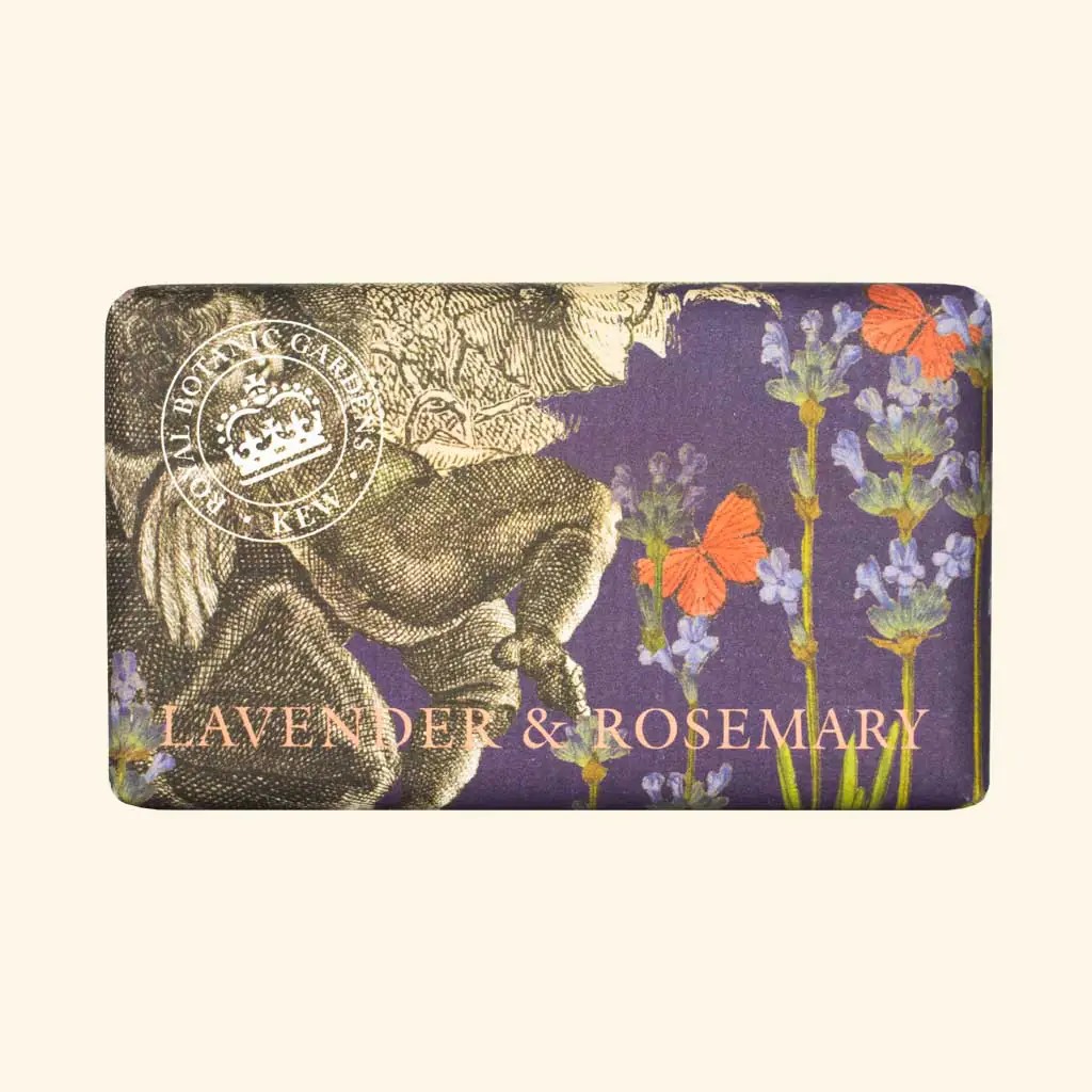 Kew Gardens Lavender and Rosemary Soap, 240g — The English Soap Company — Petalby