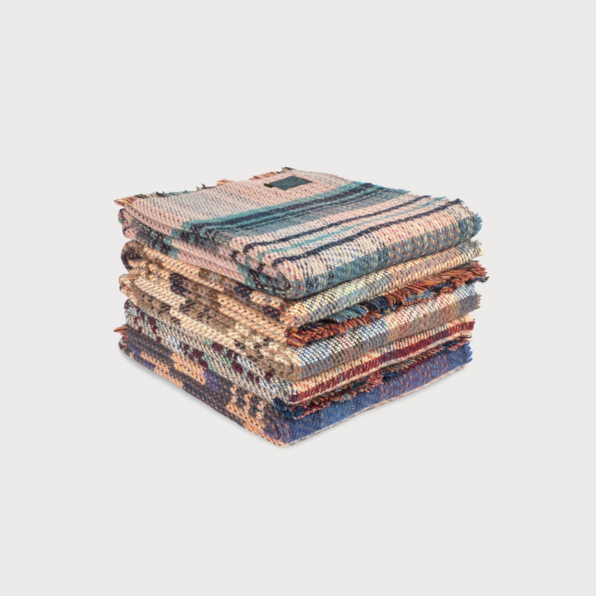Random Recycled Wool Blanket — The British Blanket Company — Petalby