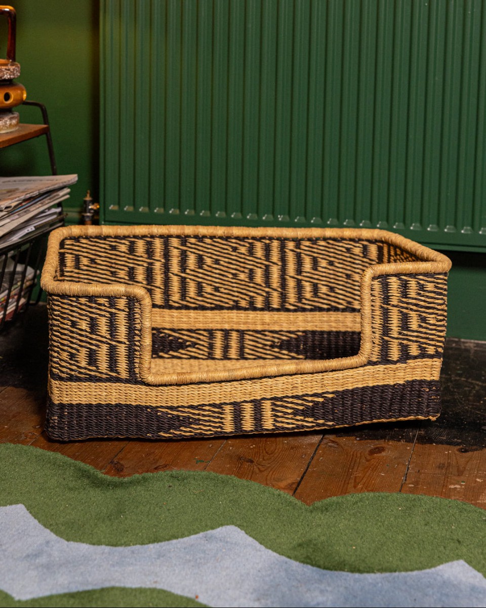 Zabzugu Handwoven Dog Bed — Hiro + Wolf — Petalby