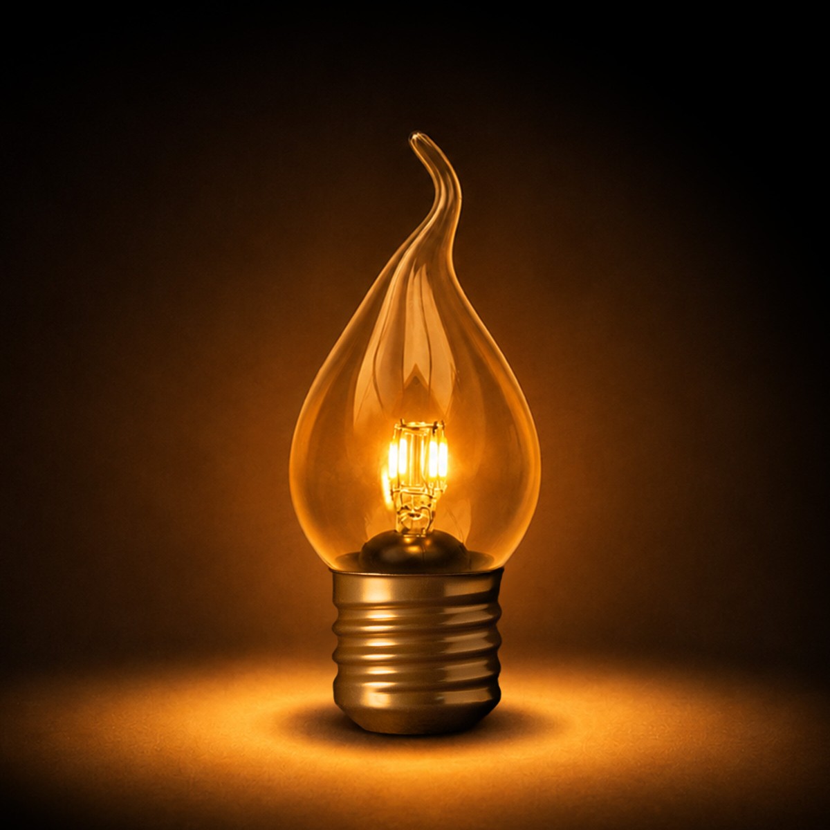 Cordless Flickering Flame Bulb — Suck UK — Petalby