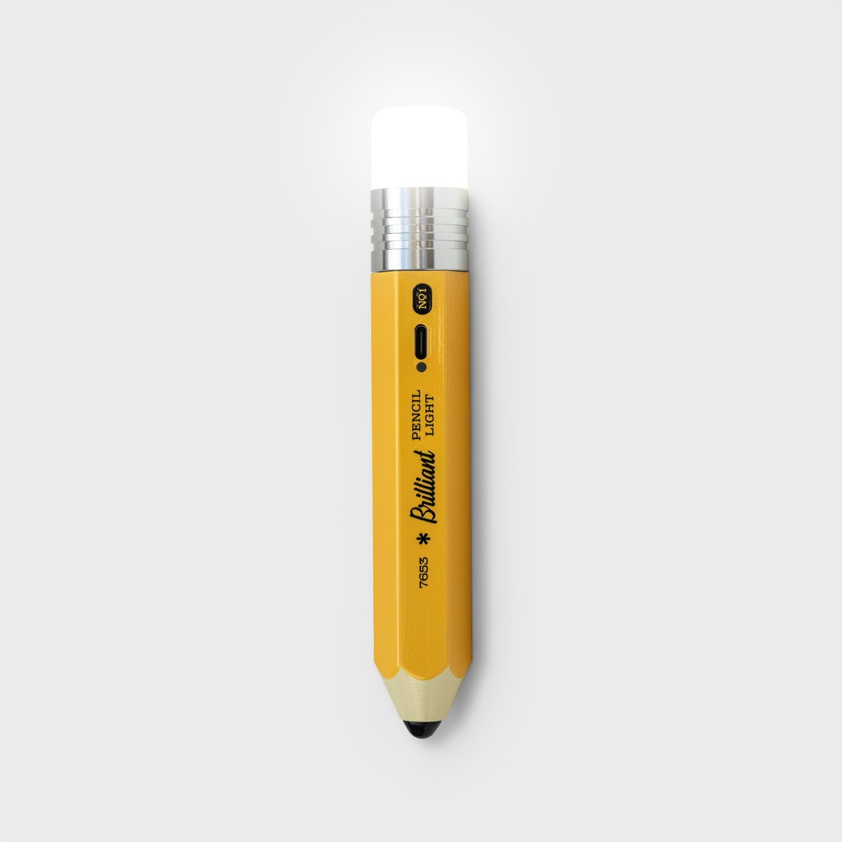 Machined Aluminium Pencil Light — Suck UK — Petalby