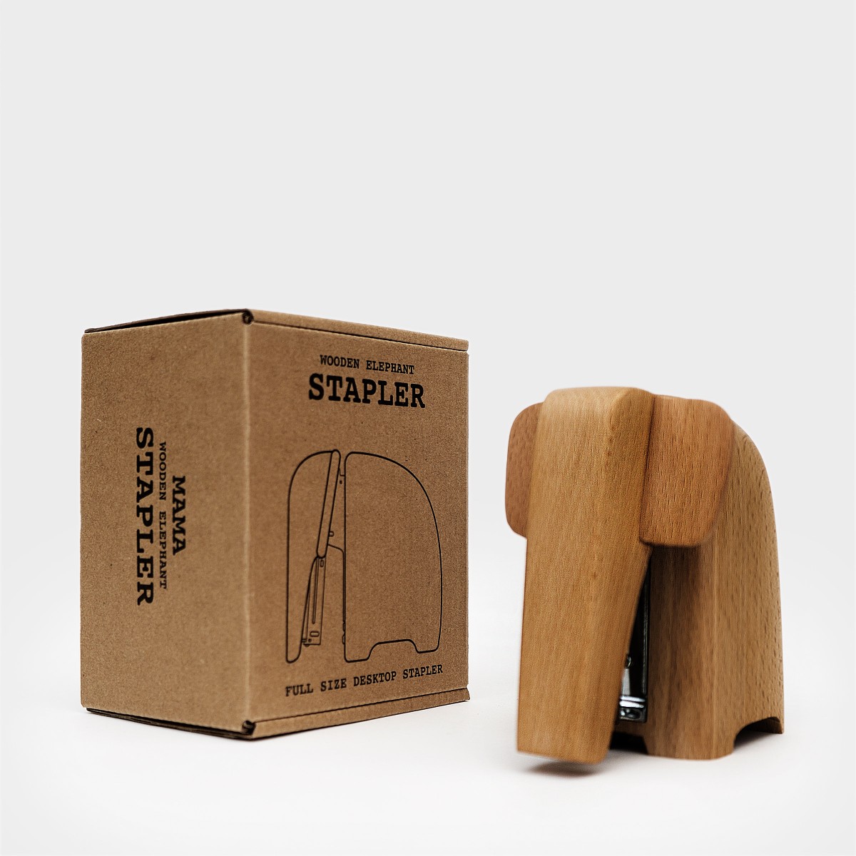 Beech Elephant Stapler, Small — Suck UK — Petalby